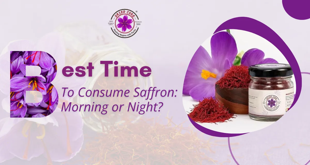 Best Time to Consume Saffron